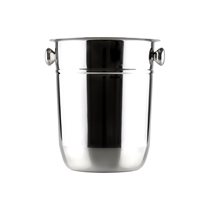 "Economy" ice bucket for champagne bottles, stainless steel - Grunwerg brand