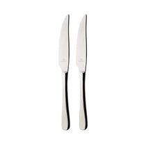 Set of 2 "Windsor" pizza knives, stainless steel - Grunwerg