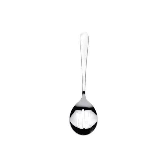 "Windsor" slotted kitchen spoon, stainless steel - Grunwerg