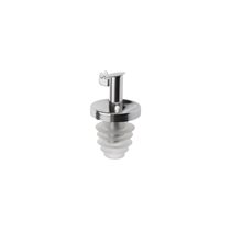 Pipette-type stopper with lid, for vinegar, stainless steel/silicone - Westmark