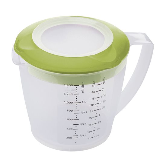 Graded mug for mixer, 1400 ml, Green - Westmark