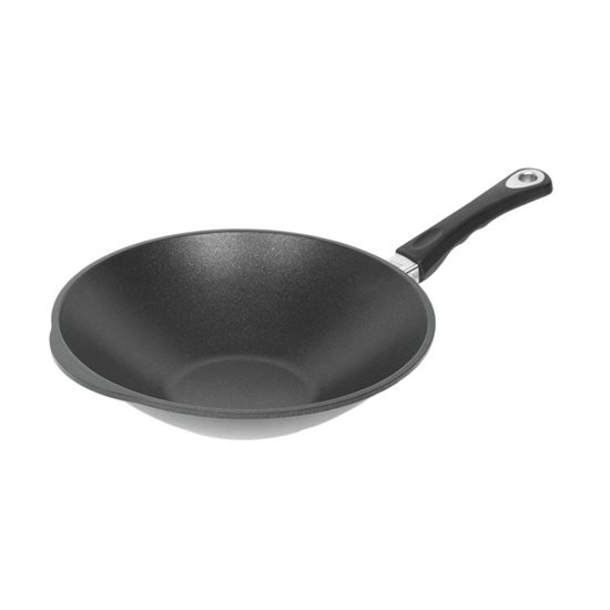 Sartén wok, aluminio, 32 cm, inducción - AMT Gastroguss