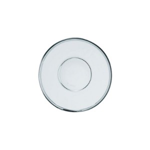 Индро чинийка за чаша за капучино, 15 см, стъкло - Боргоново