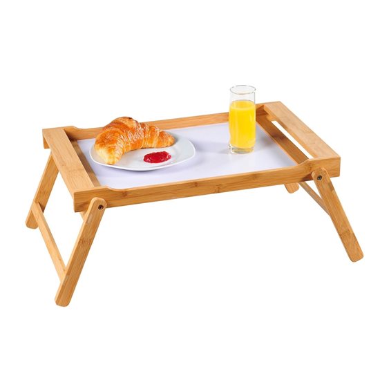 Foldable tray, bamboo wood, 54.5 x 33 cm - Kesper