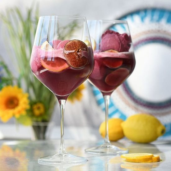 Set of 6 Burgundy wine glasses, "Splendor", 860 ml - Krosno