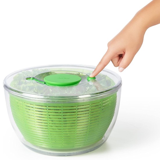 Salata ve yeşillik kurutma makinesi, 27 cm, yeşil - OXO