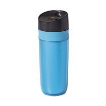 Travel mug, 445 ml, plastic, blue - OXO