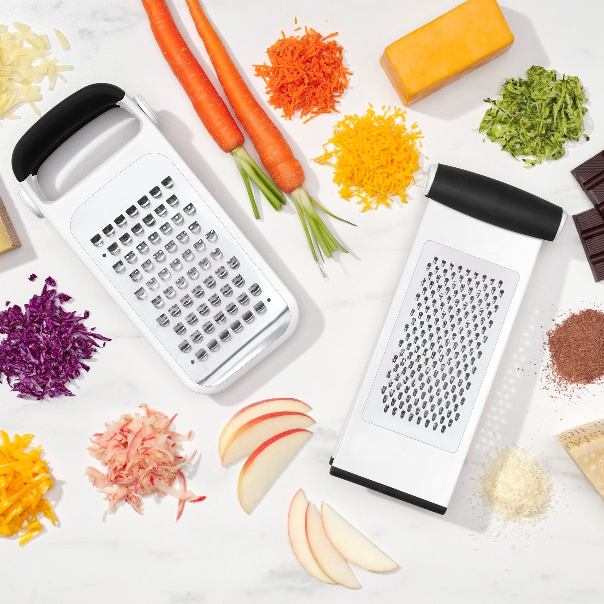 Multipurpose grater, 30.5 x 11.4 x 7.1 cm, stainless steel - OXO