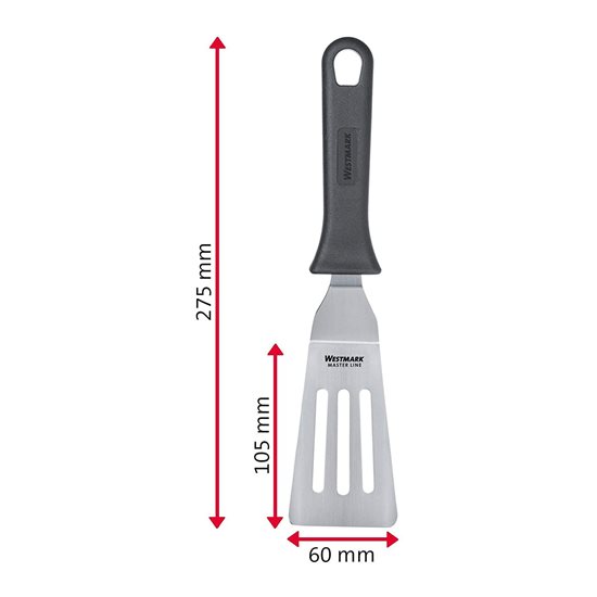 Špachtľa s rozparkami "Master Line", 27,5 cm, nehrdzavejúca oceľ - Westmark