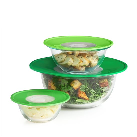 Set of 3 lids, silicone - OXO