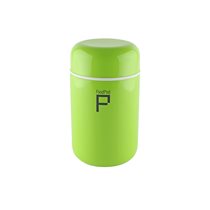 Thermo-insulating "DrinkPod" container for liquids, 400 ml, Green -Grunwerg 