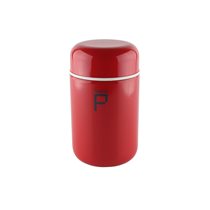 Thermo-insulating "DrinkPod" container for liquids, 400 ml, Red - Grunwerg 