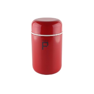 Thermo-insulating "DrinkPod" container for liquids, 400 ml, Red - Grunwerg 