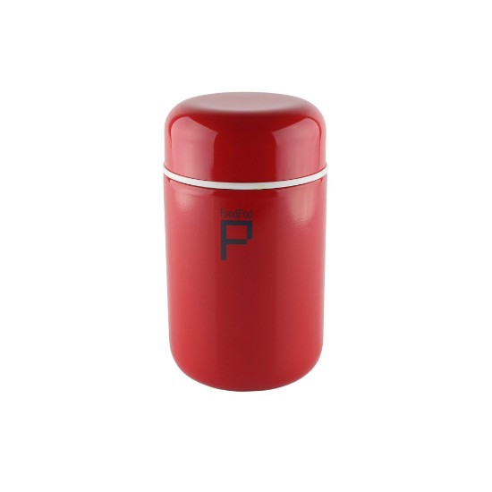 Recipiente "DrinkPod" termo-isolante para líquidos, 400 ml, vermelho, grunwerg 