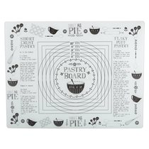 Pastry board, 48 x 38 cm, made from glass - produced by Kitchen Craft