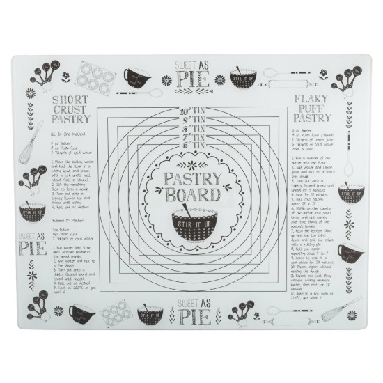 Konditorejas dēlis, 48 ​​x 38 cm, no stikla - Kitchen Craft