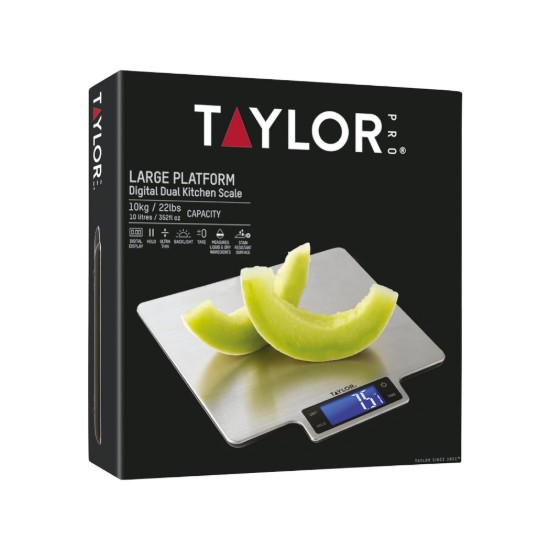 Bilancia da cucina, 10 kg - Taylor Pro