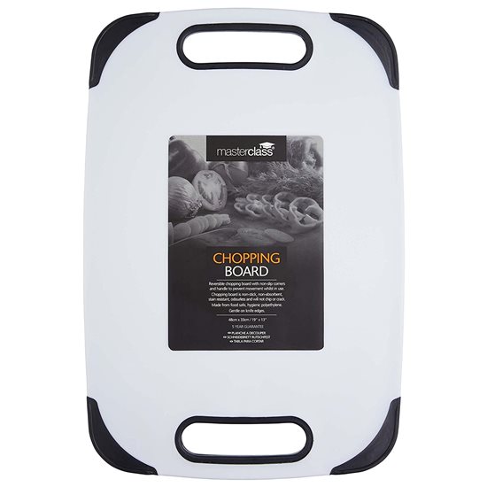 Kesme tahtası 48 × 33 cm, polietilen – Kitchen Craft tarafından yapılmıştır