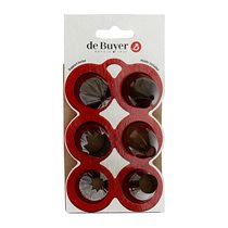 "Starter" set of 6 pastry nozzles, tritan - "de Buyer" brand