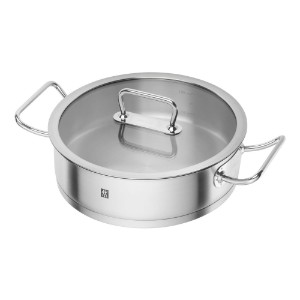 Saucepan with lid, stainless steel, 28 cm/4.3 L, ZWILLING Pro - Zwilling