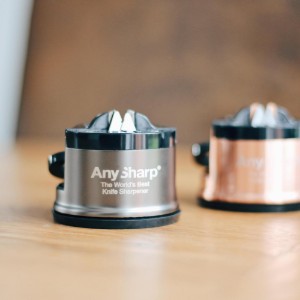 "Pro" Messerschärfer, Brushed Metal - AnySharp