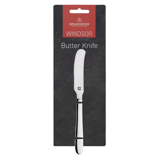"Windsor" butter knife, stainless steel - Grunwerg