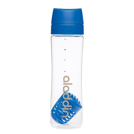 Plastikflasche mit Infusor 700 ml, Blau - Aladdin