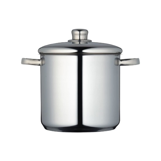 Кастрюля с крышкой, нержавеющая сталь, 22 см/7 л - Kitchen Craft