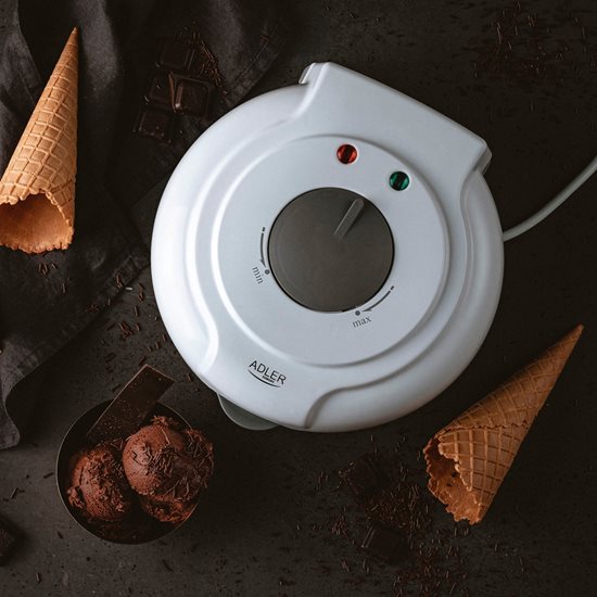 Máquina para hacer conos de helado, 1500 W - Adler
