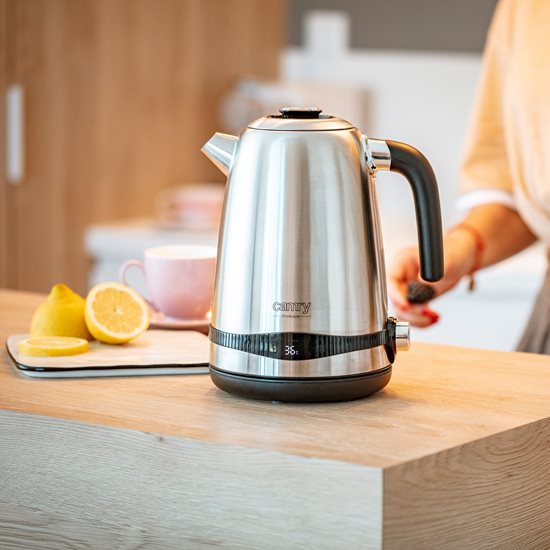 Stainless steel electric kettle, 1.7 L, 2200 W - Camry