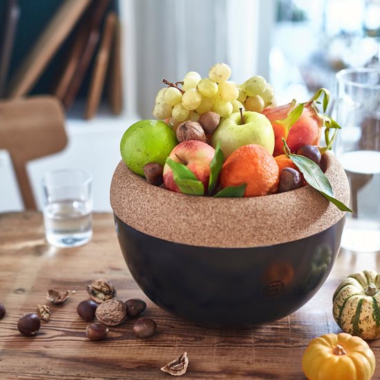 Storage bowl, ceramic, 27cm/4.7L, Truffle - Emile Henry