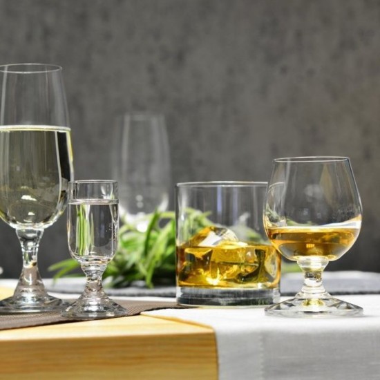 Sett ta '6 tazzi whisky, 220 ml - Krosno