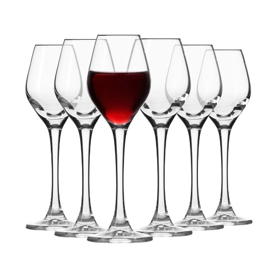 Set of 6 liqueur drinking glasses, 60 ml - Krosno