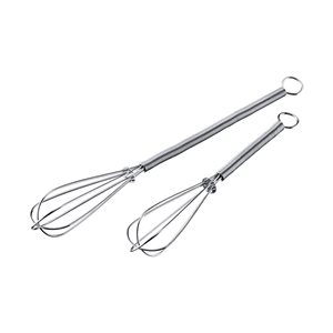 2-piece mini whisk set, stainless steel - Westmark