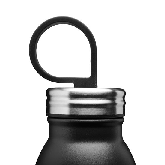 "Soğutulmuş Thermavac" paslanmaz çelik şişe 550 ml, Lava Black - Aladdin