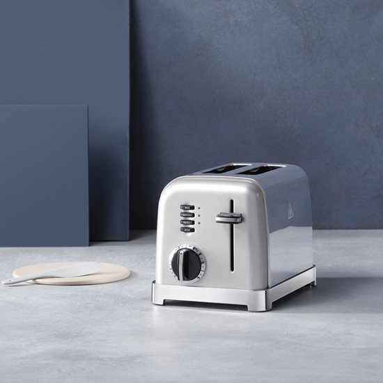 Toaster b'2 slots, 900 W, "Pearl Grey" - Cuisinart