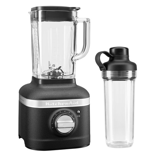 Artisan K400 blender, 1.4 l, 1200 W, with 0.5 l container, "Cast Iron Black" - KitchenAid brand