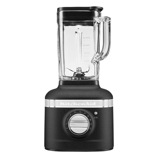 Artisan K400 blenderis, 1,4 l, 1200 W, ar 0,5 l konteineru, "Cast Iron Black" - KitchenAid zīmols