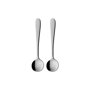 Set of 2 "Windsor" tablespoons for eggs, stainless steel - Grunwerg