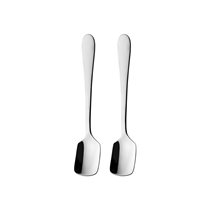 Set of 2 "Windsor" teaspoons for ice cream, stainless steel - Grunwerg