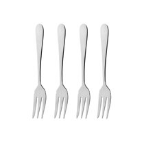 Set of 4 'Windsor' dessert forks, stainless steel - Grunwerg