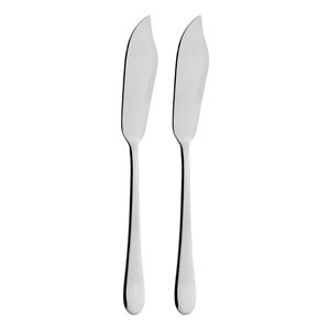 Set of 2 "Windsor" knives for fish, stainless steel - Grunwerg