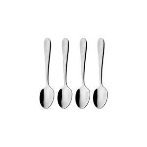 Set of 4 "Windsor" teaspoons for espresso, stainless steel - Grunwerg