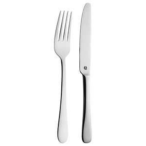 "Windsor" sæt af gaffel og kniv, rustfrit stål - Grunwerg