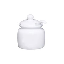 Mustard container, porcelain - by Kitchen Craft