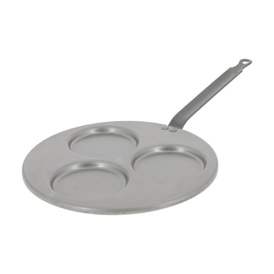 "CARBONE PLUS" paistinpannu Blinis-pannukakkuille, 27 cm - "de Buyer" merkki