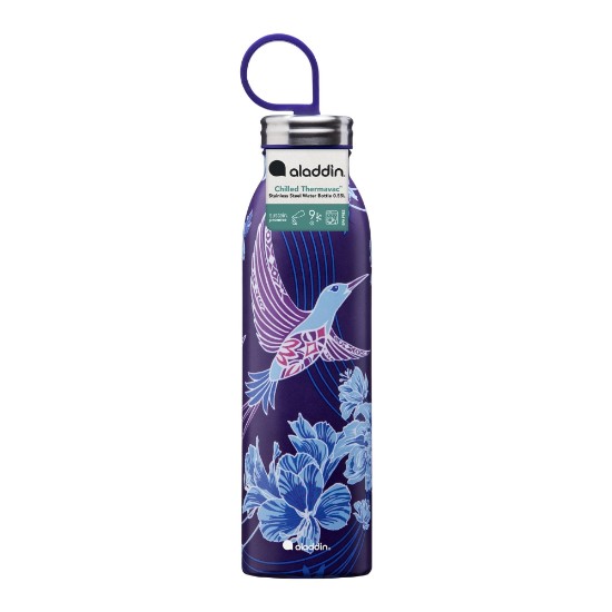 Botella de acero inoxidable "X Naito Chilled Thermavac" 550 ml, Riverside Indigo - Aladdin