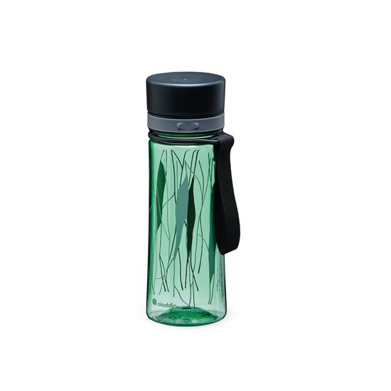 Botella de plástico Aveo de 350 ml, "Verde Albahaca" - Aladdin