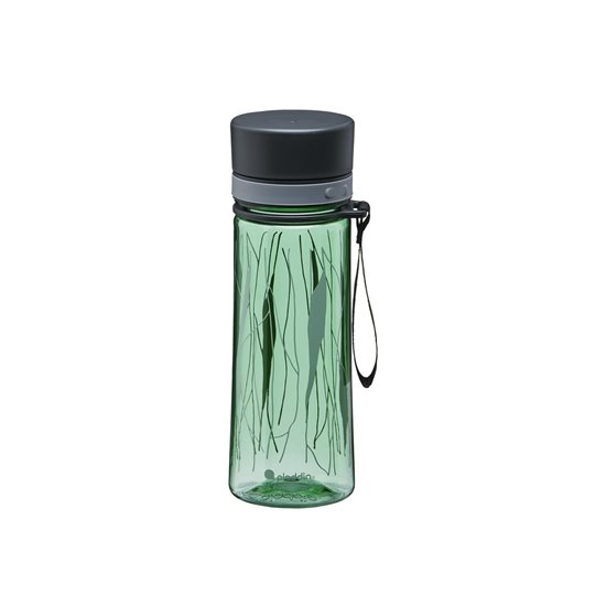 Botella de plástico Aveo de 350 ml, "Verde Albahaca" - Aladdin