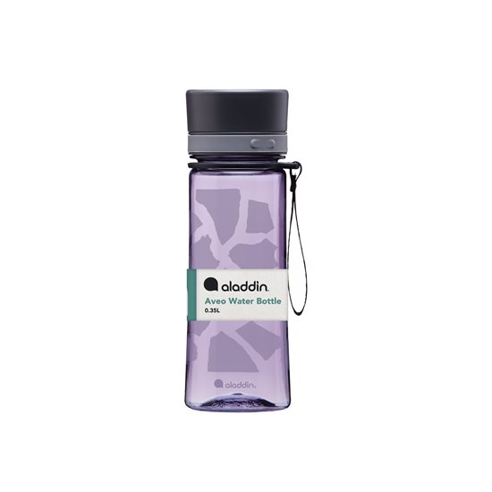 350 ml Aveo plastikinis butelis, "Violetinė violetinė" - Aladdin